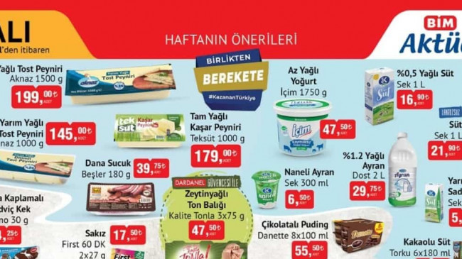 BİM 12 EYLÜL 2023 KATALOĞU