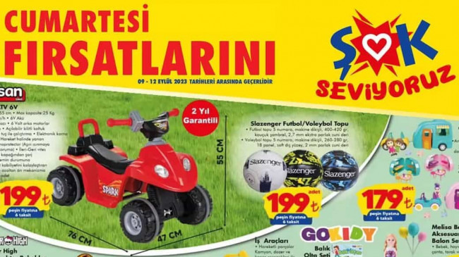 ŞOK 9 EYLÜL 2023 KATALOĞU