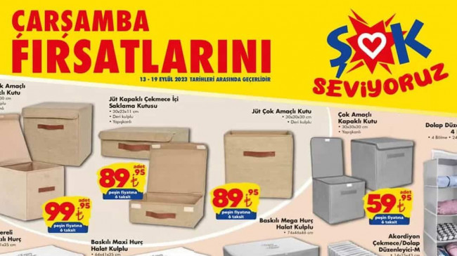 ŞOK 13 EYLÜL 2023 KATALOĞU