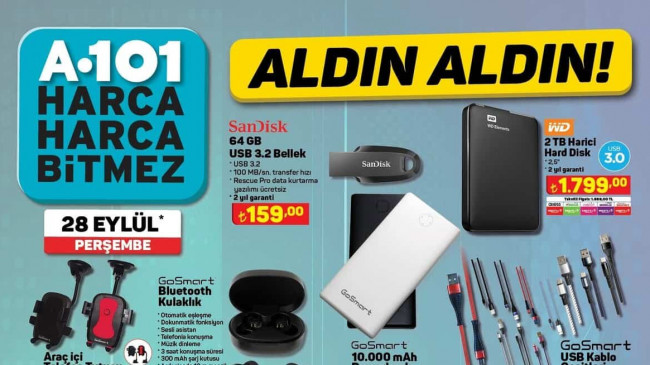 A101 28 EYLÜL 2023 KATALOĞU