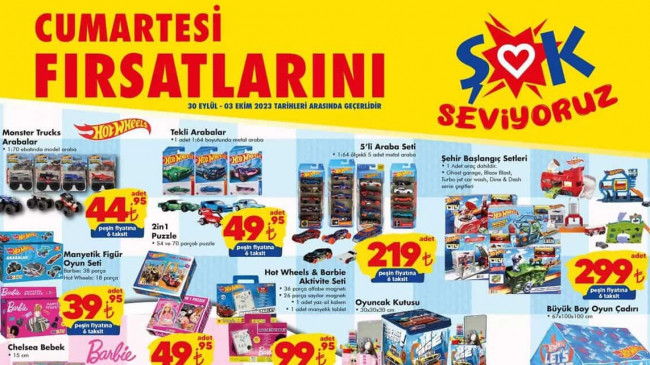 ŞOK 30 EYLÜL 2023 KATALOĞU
