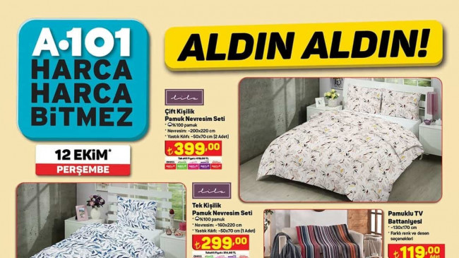 A101 12 EKİM 2023 KATALOĞU