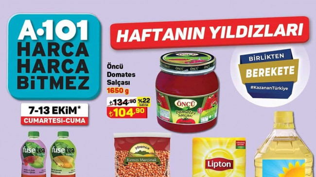 A101 7 EKİM 2023 KATALOĞU
