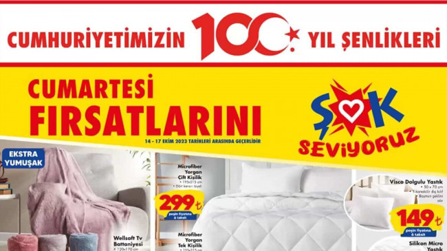 ŞOK 14 EKİM 2023 KATALOĞU