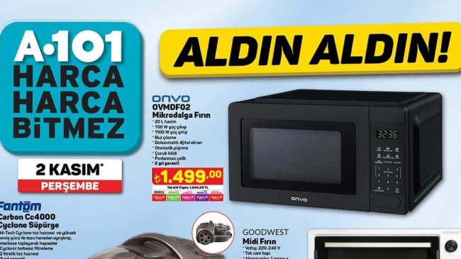 A101 2 KASIM 2023 KATALOĞU