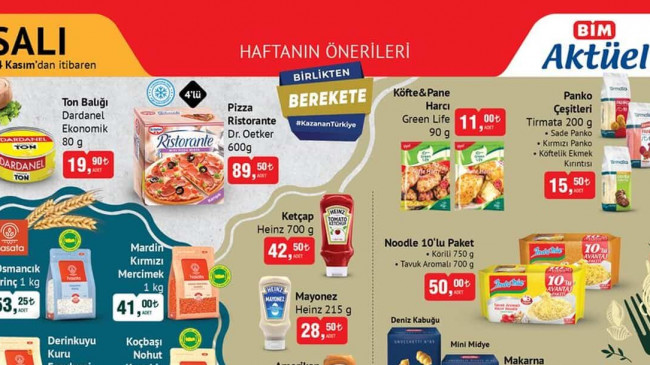 BİM 14 KASIM 2023 KATALOĞU