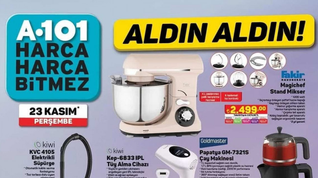 A101 23 KASIM 2023 KATALOĞU