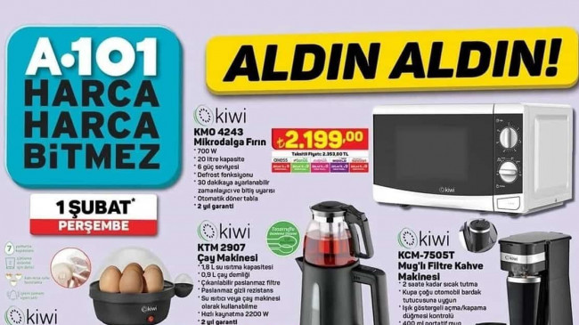 A101 1 ŞUBAT 2024 KATALOĞU