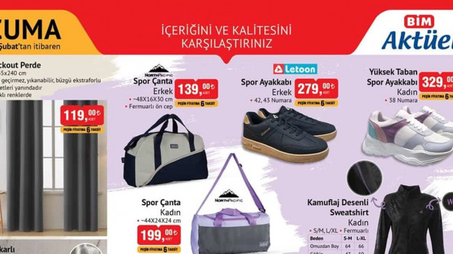 BİM 16 ŞUBAT 2024 KATALOĞU