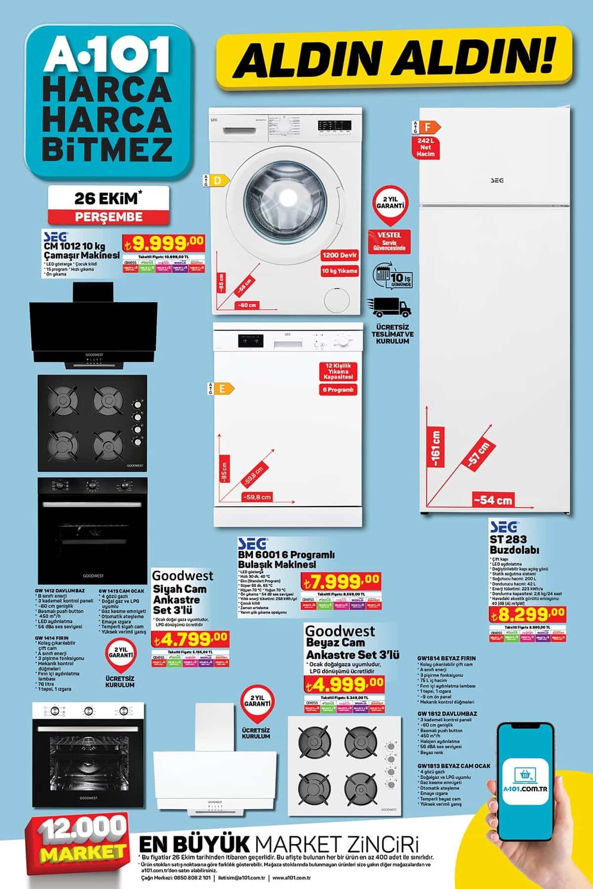a101 26 ekim 2023 aktuel katalogu